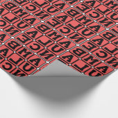 Rettungsfahrzeug Geschenkpapier (Ecke)
