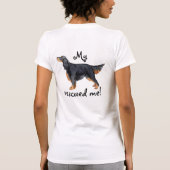Rettungsgordon Setter T-Shirt (Rückseite)