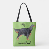 Rettungsgordon Setter Tasche (Rückseite)