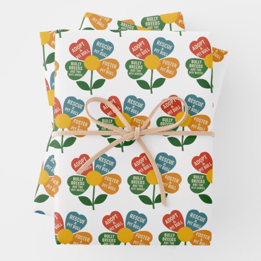 Rettungsgrube Bull-Geschenkblätter Geschenkpapier Set (Beispiel)