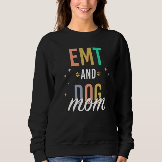 Rettungshelfer und Hundemutter   Sweatshirt (Vorderseite)