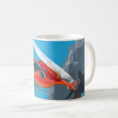 Rettungshubschrauber Kaffeetasse (VorderseiteRechts)
