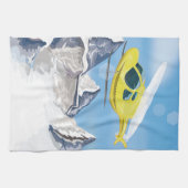 Rettungshubschrauber Küchentuch (Horizontal)