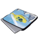 Rettungshubschrauber Laptopschutzhülle (Vorne Knopf)