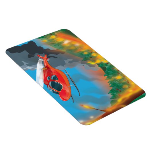 Rettungshubschrauber Magnet (Rechte Seite)