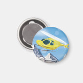 Rettungshubschrauber Magnet (Vorderseite/Rückseite)