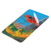 Rettungshubschrauber Magnet (Linke Seite)