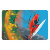 Rettungshubschrauber Magnet (Horizontal)