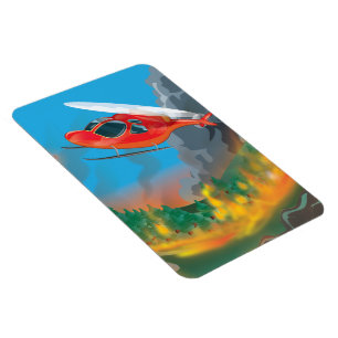 Rettungshubschrauber Magnet
