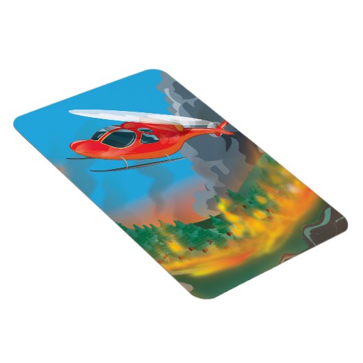 Rettungshubschrauber Magnet (Rechte Seite)