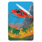 Rettungshubschrauber Magnet (Vertikal)