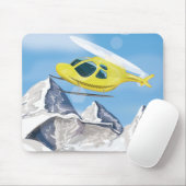 Rettungshubschrauber Mousepad (Mit Mouse)