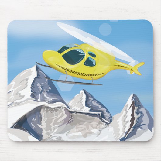 Rettungshubschrauber Mousepad (Vorne)