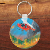 Rettungshubschrauber Schlüsselanhänger (Vorderseite)