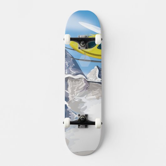 Rettungshubschrauber Skateboard (Vorderseite)