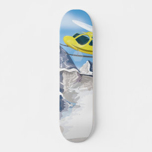 Rettungshubschrauber Skateboard