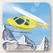 Rettungshubschrauber Untersetzer (Vorderseite)