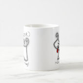 Rettungshund ... Das ist eine Liebe Kaffeetasse (Mittel)