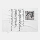 Rettungshund Geschirrtuch (Horizontal)