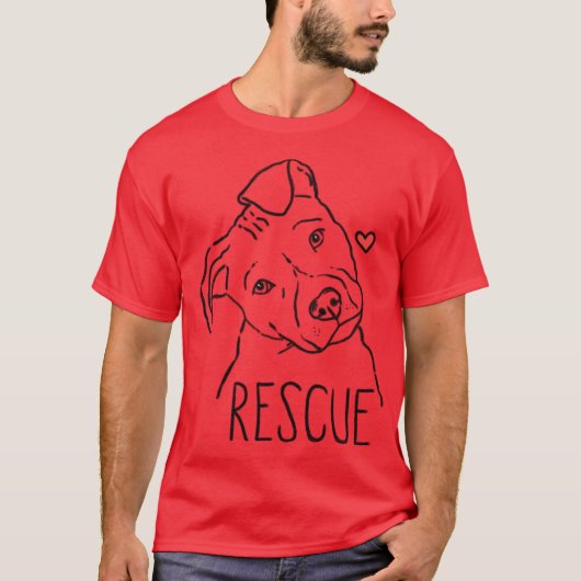 Rettungshund-Junge T-Shirt (Vorderseite)