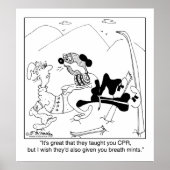 Rettungshund kennt CPR Poster (Vorne)