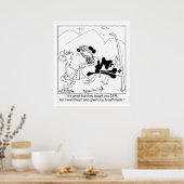 Rettungshund kennt CPR Poster (Küche)