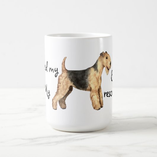 Rettungslakeland Terrier Kaffeetasse (Mittel)
