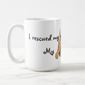 Rettungslakeland Terrier Kaffeetasse (Links)