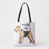 Rettungslakeland Terrier Tasche (Vorderseite)