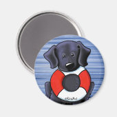 Rettungsmagnet Magnet (Vorderseite/Rückseite)