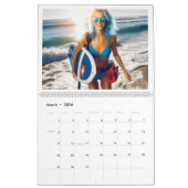 Rettungsmannschaft am Strand Kalender (Mär 2026)