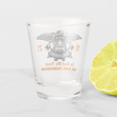 Rettungsmannschaft Schnapsglas (Rückseite)