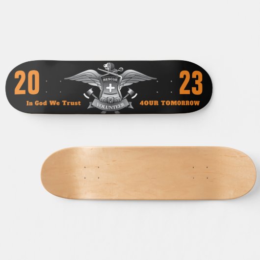 Rettungsmannschaft Skateboard (Horizontal)