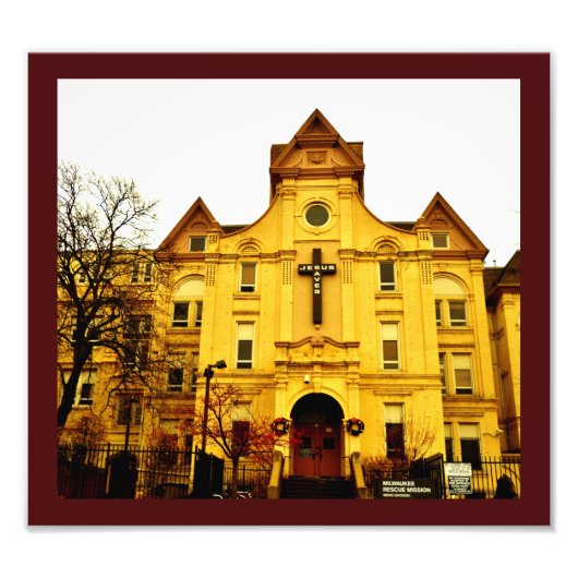 Rettungsmission Milwaukee Fotodruck (Vorne)