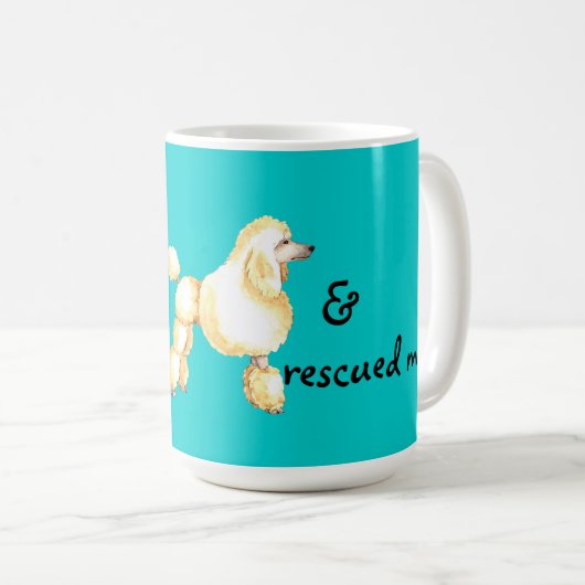 Rettungspoodle Kaffeetasse (VorderseiteRechts)