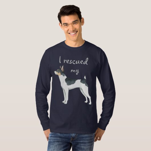 Rettungsratte Terrier T-Shirt (Vorne ganz)