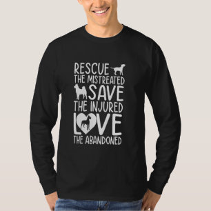 Rettungssanitäter Gerettet verletzte Liebe abgebro T-Shirt