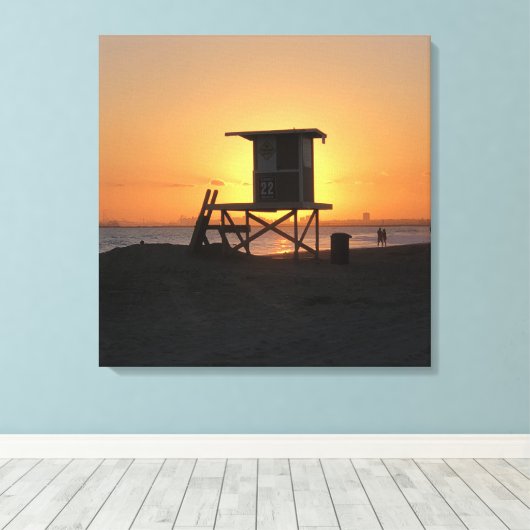 Rettungsschirm 22 leinwanddruck (Insitu (Holzboden))