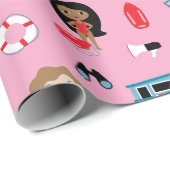 Rettungsschutzpapier Geschenkpapier (Rolleneckpunkt)