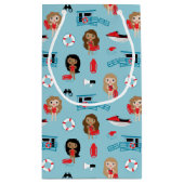 Rettungsschwimmer Kleine Geschenktüte (Rückseite)