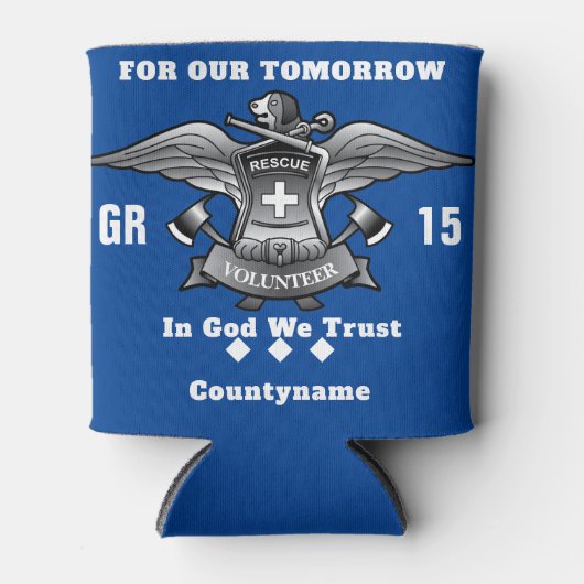 Rettungsschwimmer können kühlen dosenkühler (Vorderseite)