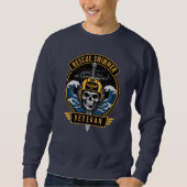 Rettungsschwimmer Militärveteran Sweatshirt (Vorderseite)