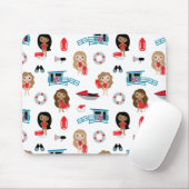 Rettungsschwimmer Mousepad (Mit Mouse)