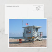 Rettungsschwimmer Postkarte (Vorne/Hinten)