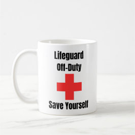Rettungsschwimmer Rett sich selbst - Funny Lifegua Kaffeetasse