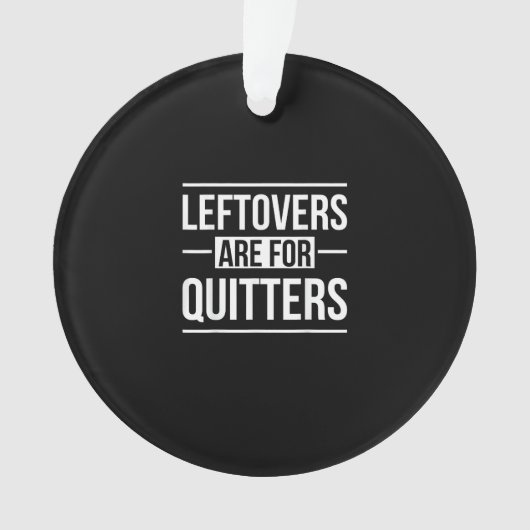 Rettungsschwimmer sind für Quitters Erntedank Ornament (Vorderseite)