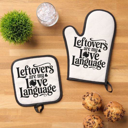 Rettungsschwimmer sind mein Liebe Language Ernteda Ofenhandschuh & Topflappen-Set (Oben Unten)