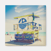 Rettungsschwimmer | South Beach, Miami, Fl. Magnet (Vorne)