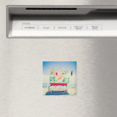 Rettungsschwimmer | South Beach, Miami Magnet (In Situ (Geschirrspüler))