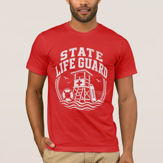 Rettungsschwimmer T-Shirt (Vorderseite)